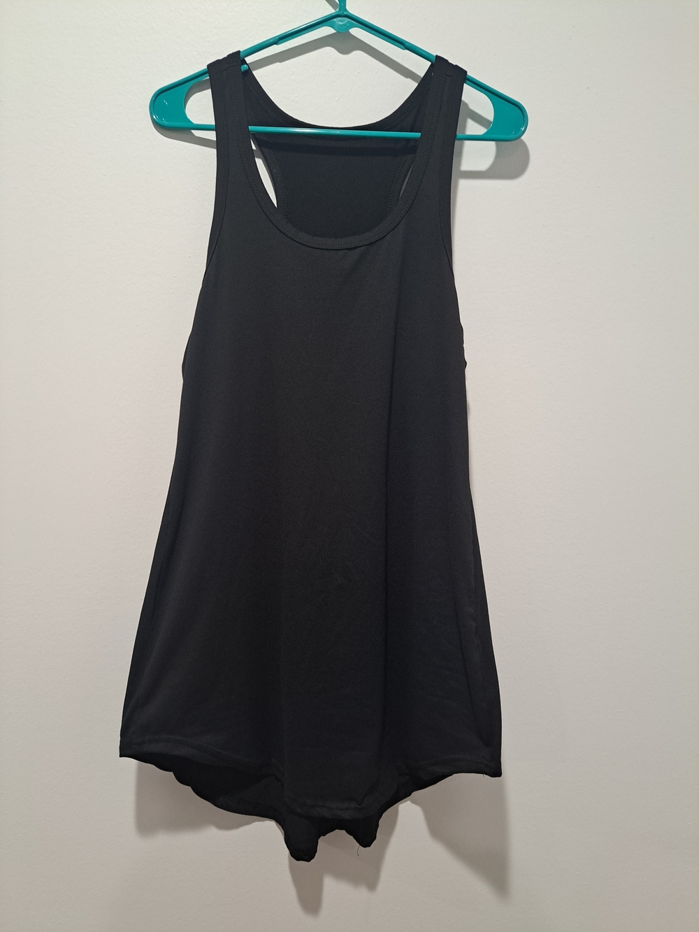 Black Women's Racerback Tank Dress